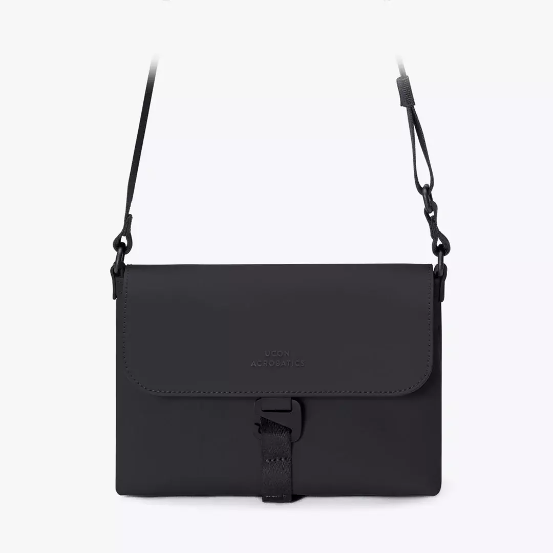 Ucon Acrobatics Yuri Lotus Infinity Black Cross Body Bag Tasche vegan schwarz